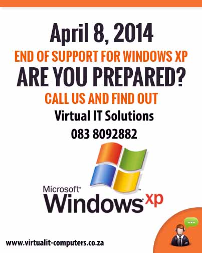 Windows XP Come to and end
