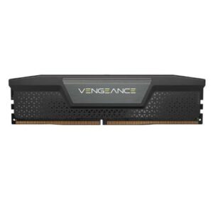 Corsair Vengeance 32GB, DDR5, 6000MHz, CL40, 1.25V, PMIC, AMD EXPO & Intel XMP 3.0, Black, DIMM Memory, OEM (Anti Static Bag)