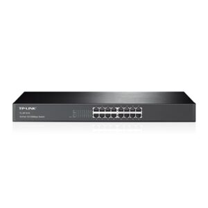 TP-Link TL-SF1016 16-Port 10/100Mbps Metal Rackmount Network Switch - Image 2