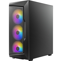 Antec AX61 Elite: Mid-Tower ATX Gaming Case with High-Airflow Mesh Front Panel, 4 x 120mm ARGB Fans, Tempered Glass Side Panels, Support for Up to 8 Fans, - Image 7