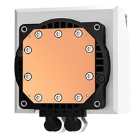 DeepCool LT360 Liquid CPU Cooler, 360mm Radiator, Triple 120mm ARGB Fans, Infinity Mirror Top Cap, Anti-Leak Tech, White - Image 4