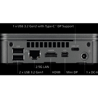 High Performance Ultra Compact AMD Ryzen 5, 6 Core 6 Threads, 16GB Kingston RAM, 500GB Kingston NVMe, Wi-Fi 6, Quad Display PC - Image 4