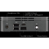 High Performance Ultra Compact AMD Ryzen 5, 6 Core 6 Threads, 16GB Kingston RAM, 500GB Kingston NVMe, Wi-Fi 6, Quad Display PC - Image 5