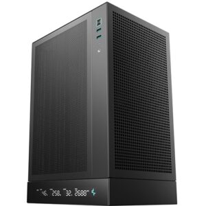 Deepcool CH170 Digital Mini-ITX Case - High Airflow, Supports Water Cooling, Ultra-Quiet Operation, Compact Design for Efficient Space Management - Image 2