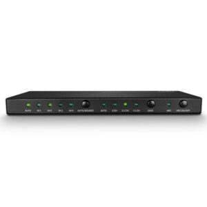 LINDY 38249 4 Port HDMI 2.0 18G Switch with Audio - Image 2