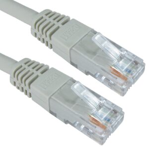RJ45 (M) to RJ45 (M) CAT6 5m Grey OEM Moulded Boot Copper UTP Network Cable - Image 3
