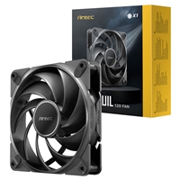 Antec Tranquil 120 PWM Case Fan - Fluid Dynamic Bearing, 400-2000 RPM, Black