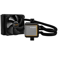 be quiet! Silent Loop 2 AiO Liquid CPU Cooler, Universal Socket, 120mm Radiator, 2 x Silent Wings 3 120mm PWM High Speed 2200RPM Black Cooling Fan, Addressable RGB LED Pump Head with Powerful 3 Chamber Design to Significantly Reduce Turbulences & Noise