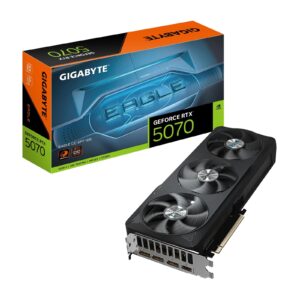 Gigabyte NVIDIA GeForce RTX 5070 EAGLE OC SFF 12G Graphics Card, 12GB GDDR7, 6144 CUDA Cores, 2587 MHz Core Clock, Triple Fan, 3x DisplayPorts / 1x HDMI Port - Image 3
