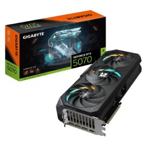 Gigabyte NVIDIA GeForce RTX 5070 Ti GAMING OC 16G Graphics Card, 16GB GDDR7, 8960 CUDA Cores, 2588 MHz Core Clock, Triple Fan, RGB, 3x DisplayPorts / 1x HDMI Port - Image 3