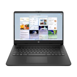 HP 14s-dq5008na Laptop, 14 Inch Full HD 1080p Screen, Intel Core i5-1235U 12th Gen, 8GB RAM, 512GB SSD, Windows 11 Home, Black - Image 3