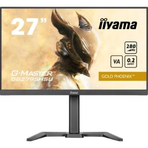 iiyama G-MASTER GB2795HSU-B1 27 inch IPS Monitor, Full HD, 0.2ms, HDMI, DisplayPort, HDCP, USB Hubx4, Freesync, 280Hz, Speakers, Black, Internal PSU, Height Adjust, Pivot, VESA - Image 3