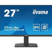 iiyama Prolite XU2793HS-B7 27 inch Frameless IPS Monitor, Full HD, 1ms, HDMI, DisplayPort, 100Hz, Speakers, Black, Internal PSU, VESA