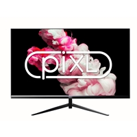 piXL PX27IVH 27 Inch Frameless Monitor, Widescreen IPS LED Panel, True -to-Life Colours, Full HD 1920x1080, 5ms Response Time, 75Hz Refresh, HDMI, VGA, Black Finish, 3 Year Warranty
