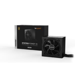 be quiet! System Power 10 850W PSU, 80 PLUS Gold, Temperature Controlled Fan, 2 Strong 12V Rail, 5 Year Warranty - Image 3