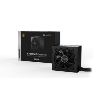be quiet! System Power 10 850W PSU, 80 PLUS Gold, Temperature Controlled Fan, 2 Strong 12V Rail, 5 Year Warranty - Image 2