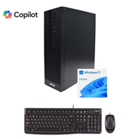 LOGIX 14th Gen Intel Core i3 Quad Core Small Form Factor SFF Home / Office PC with 8GB RAM, 500GB SSD, Windows 11 Home, WiFi 6, Keyboard, Mouse & 3 Year Warranty