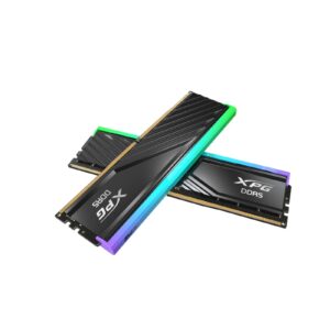 Adata LANCER RGB AX5U6000C3616G-DTLABRBK DDR5 6000MHz, 32GB, (2 x 16GB) CL36-38-38, 1.35v, Retail, Black RGB System Memory - Image 3