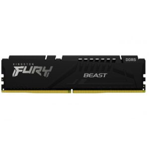 Kingston FURY Beast KF552C40BB-16 Gaming System Memory, DDR5, 5200MHz, 1 x 16Gb, Black Heatsink, 288 Pin, 1.25v, CL40 - Image 3