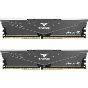 Team T-Force Vulcan Z 32GB Silver Heatsink (2 x 16GB) DDR4 3200MHz DIMM System Memory - Image 3