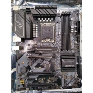 ASRock Z690 Pro RS DDR4 Motherboard, Intel Socket 1700, 12th Gen, 1x PCIe 5.0 x16, 1x PCIe 4.0 x16, 1x PCIe 3.0 x16, 2x PCIe 3.0 x1, ATX, USB 3.2 Gen2x2 Type-C, Dragon 2.5G LAN, HDMI, DisplayPort, ASRock Graphics Card Holder - Image 2