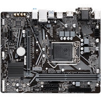 Gigabyte H410M S2H V2 Motherboard, Intel Socket 1200, 10th Gen, Micro ATX, Intel Ultra Durable with GIGABYTE Gaming GbE LAN, PCIe Gen3 x4 M.2, HDMI / DVI-D/ D-Sub Ports for Multiple Display, Anti-Sulfur Resistor, Smart Fan 5 - Image 5