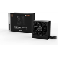 be quiet! System Power 10 550W, 80PLUS Bronze Wired PSU, Single Rail, 45.8A +12V, Black, ATX PSU - Image 4