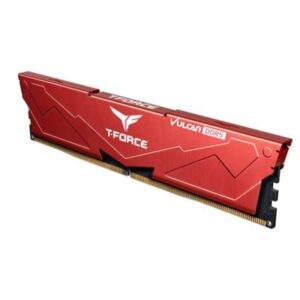 Team T-Force Vulcan FLRD532G5600HC38JDC01 32GB (2x16GB) System Memory, 5600MHz, CL38, DDR5 Kit, Red - Image 2