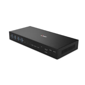 Lindy Dual Head 2-Port HDMI 2.0 18Gbps Rackmount KVM Switch with Resolution Up To 4K@60Hz, HDR and USB 3.0 - Image 3