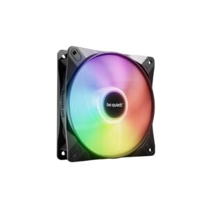 be quiet! Light Wings LX 120mm PWM Reverse, Black, ARGB Lighting, High Airflow, 60,000 Hours, 3 year warranty - Image 3