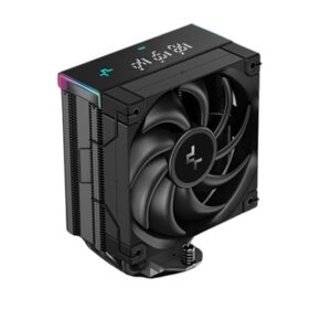 DeepCool AK400 Digital Pro CPU Air Cooler, ARGB Fan & Digital Display, 120mm PWM Fan, 4 Copper Heatpipes, Quiet Operation, Intel & AMD Compatible Black - Image 2