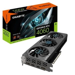 Gigabyte NVIDIA GeForce RTX 4060 EAGLE OC 8GB GDDR6 Graphics Card,  3072 CUDA Cores, 2505 MHz Core Clock, Triple Fan, 2x DisplayPorts / 2x HDMI Ports - Image 2