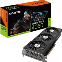 Gigabyte NVIDIA GeForce RTX 4060 GAMING OC 8GB GDDR6 Graphics Card, 3072 CUDA Cores, 2550 MHz Core Clock, Triple Fan, RGB, 2x DisplayPorts / 2x HDMI Ports