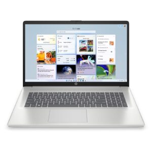 HP 17-cp2002na Laptop, 17.3 Inch Full HD Screen, Intel Core i5-1235U 12th Gen Processor, 8GB RAM, 512GB SSD, Intel Iris Xe graphics, Windows 11 Home - Image 3