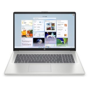 HP 17-cp2002na Laptop, 17.3 Inch Full HD Screen, Intel Core i5-1235U 12th Gen Processor, 8GB RAM, 512GB SSD, Intel Iris Xe graphics, Windows 11 Home - Image 2