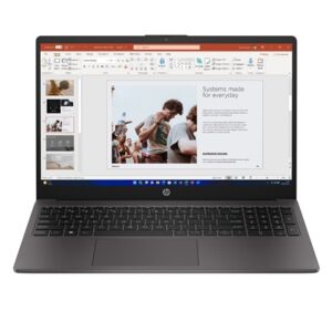 HP 255 G10 B39RBAT#ABU Laptop, 15.6 Inch Full HD 1080p Screen, AMD Ryzen 3 7330U, 8GB RAM, 256GB SSD, AMD Radeon, Windows 11 Home - Image 2
