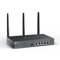 TP-Link Omada ER706W AX3000 WiFi 6 Gigabit VPN All-in-One Gateway Router