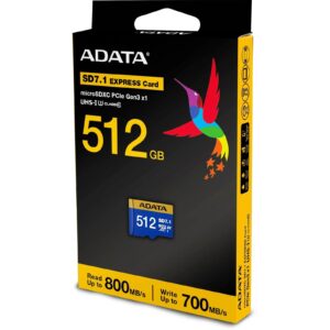 Adata Premier Extreme 512GB microSDXC SD7.1 Express Card, Nintendo Switch 2 Ready - Image 3