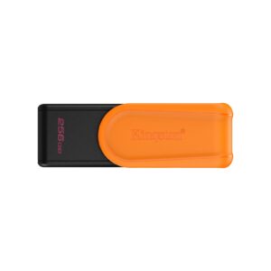 Kingston DataTraveler Exodia S DTXS/256GB USB Flash Drive, 256GB, USB 3.2, Black/Orange, Swivel Cap Design - Image 3
