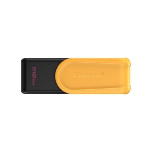 Kingston DataTraveler Exodia S DTXS/512GB USB Flash Drive, 512GB, USB 3.2, Black/Yellow, Swivel Cap Design - Image 3