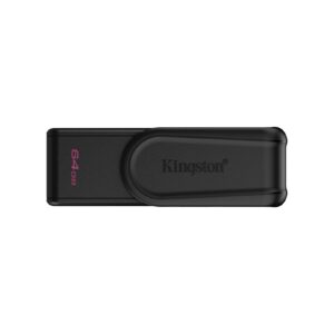 Kingston DataTraveler Exodia S DTXS/64GB USB Flash Drive, 64GB, USB 3.2,  Black, Swivel Cap Design - Image 3