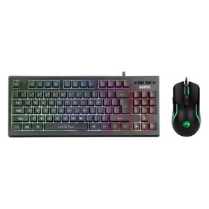 Marvo Scorpion Keyboard and Mouse Bundle featuring Marvo Scorpion K607 TKL Layout Multimedia USB 2.0 Wired 3 Colour Backlit Gaming Keyboard & Marvo Scorpion M292 Capo 20 USB RGB Programmable Gaming Mouse - Image 3