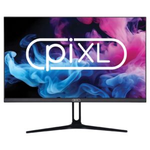 piXL PX24IDHFP 24 Inch Frameless Monitor, Widescreen IPS LCD Panel, 5ms Response Time, 75Hz Refresh Rate, Full HD 1920 x 1200, HDMI, DisplayPort, Internal PSU, 16.7 Million Colour Support, Black Finish, 3 Year Warranty - Image 3