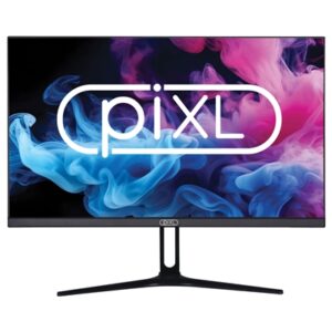 piXL PX24IDHFP 24 Inch Frameless Monitor, Widescreen IPS LCD Panel, 5ms Response Time, 75Hz Refresh Rate, Full HD 1920 x 1200, HDMI, DisplayPort, Internal PSU, 16.7 Million Colour Support, Black Finish, 3 Year Warranty - Image 2
