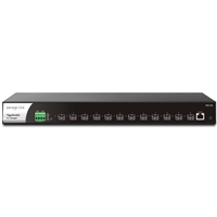 DrayTek VSFX2120-K VigorSwitch FX2120 12-Port Layer 2+ Managed Rackmount 10-Gigabit SFP+ Switch