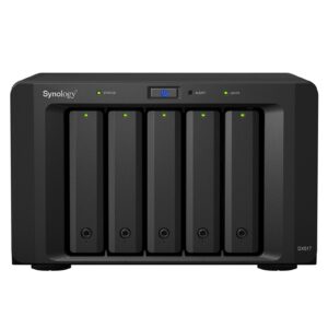Synology DX517 5-Bay Expansion Unit, Supports up to 80TB, Hot Swappable Drives, 3 Year Warranty - Image 3