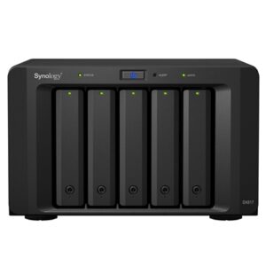 Synology DX517 5-Bay Expansion Unit, Supports up to 80TB, Hot Swappable Drives, 3 Year Warranty - Image 2