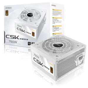 Antec CSK DC 750W White PSU, 80+ Bronze, Fully Wired, Antec's 5-year warranty - Image 3