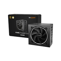 be quiet! Pure Power 13 M 1000W is ATX 3.1 compliant and PCIe 5.1 compatible, 10-year manufacturer's warranty.