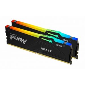 Kingston FURY Beast KF556C40BBAK2-16 16GB RGB (2x8GB) System Memory, DDR5, 5600MHz, CL40, Black, 288 Pin - Image 2
